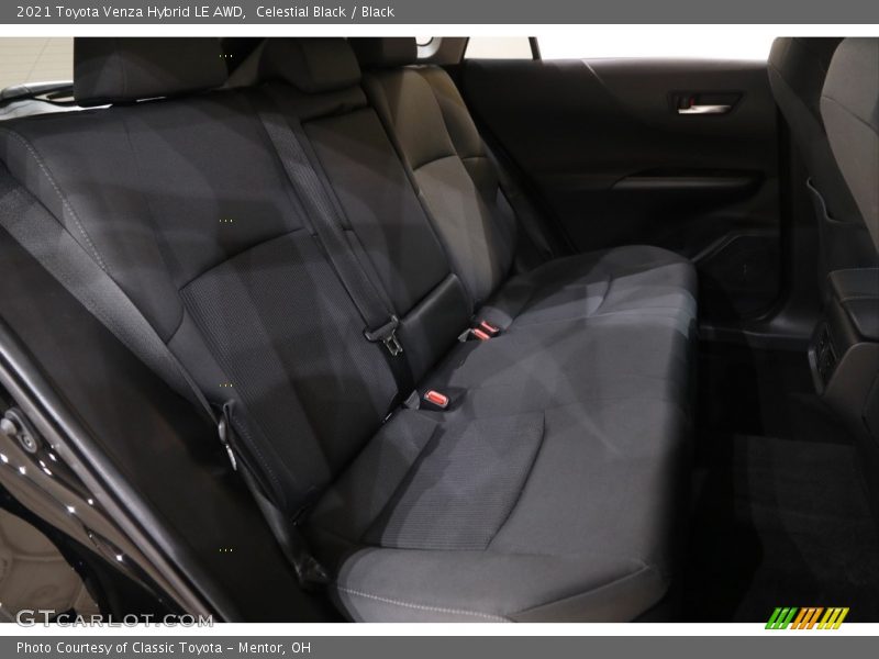 Celestial Black / Black 2021 Toyota Venza Hybrid LE AWD