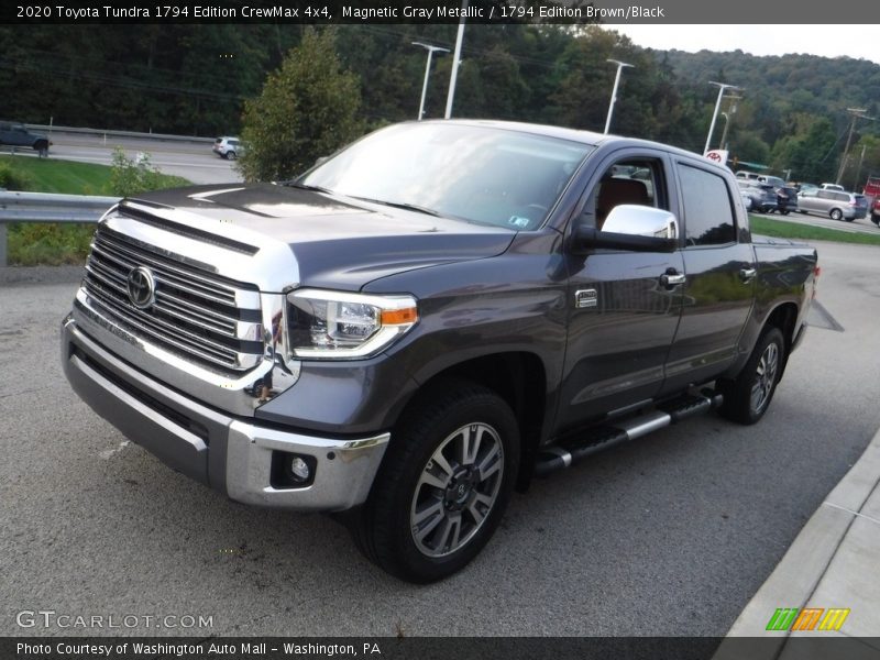 Magnetic Gray Metallic / 1794 Edition Brown/Black 2020 Toyota Tundra 1794 Edition CrewMax 4x4