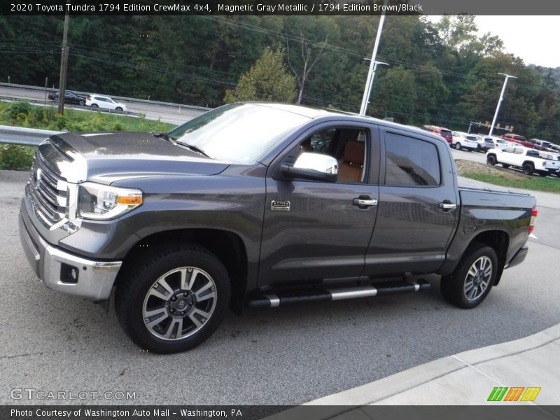 Magnetic Gray Metallic / 1794 Edition Brown/Black 2020 Toyota Tundra 1794 Edition CrewMax 4x4