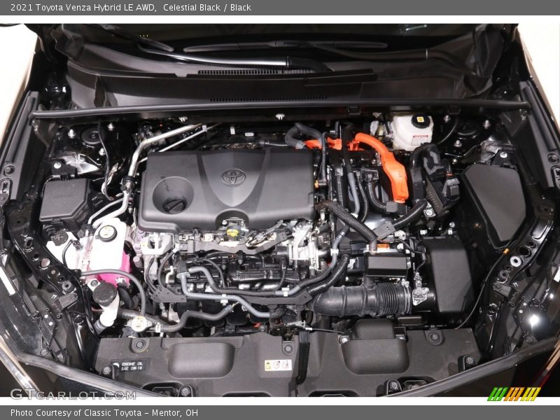 Celestial Black / Black 2021 Toyota Venza Hybrid LE AWD
