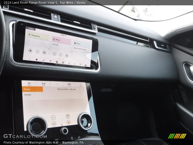 Fuji White / Ebony 2019 Land Rover Range Rover Velar S