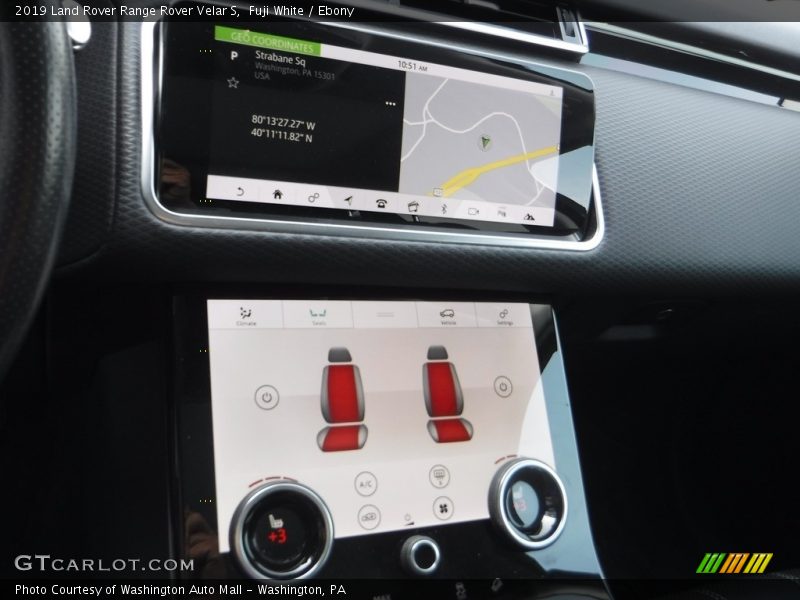 Fuji White / Ebony 2019 Land Rover Range Rover Velar S