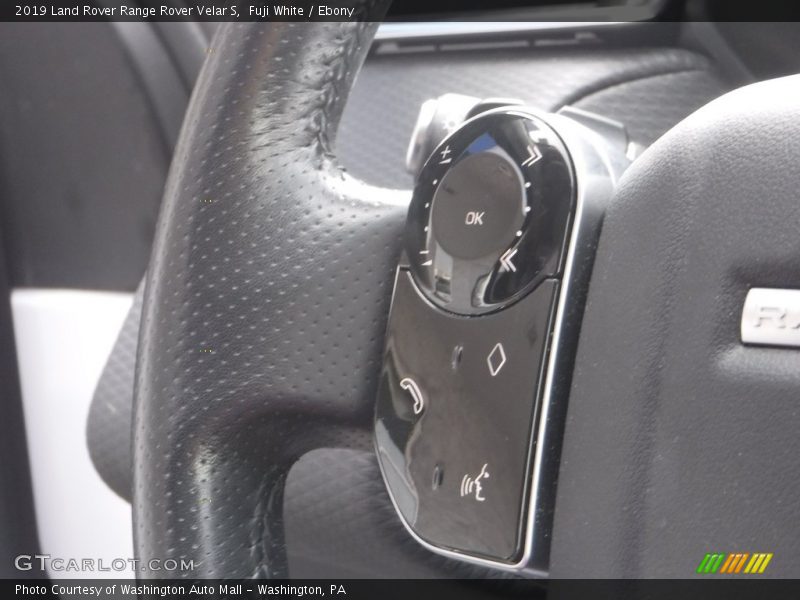 Fuji White / Ebony 2019 Land Rover Range Rover Velar S