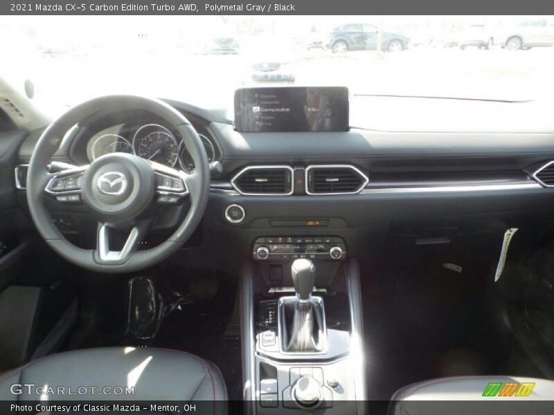Polymetal Gray / Black 2021 Mazda CX-5 Carbon Edition Turbo AWD