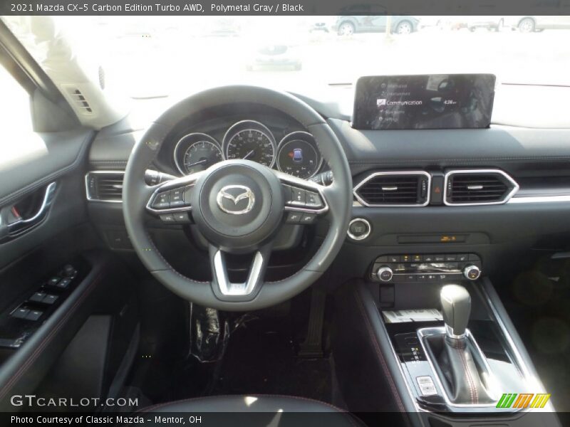 Polymetal Gray / Black 2021 Mazda CX-5 Carbon Edition Turbo AWD