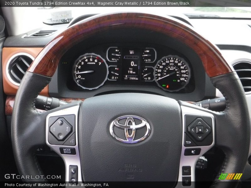 2020 Tundra 1794 Edition CrewMax 4x4 Steering Wheel