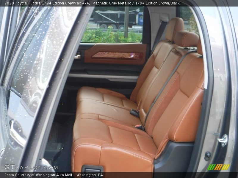 Rear Seat of 2020 Tundra 1794 Edition CrewMax 4x4