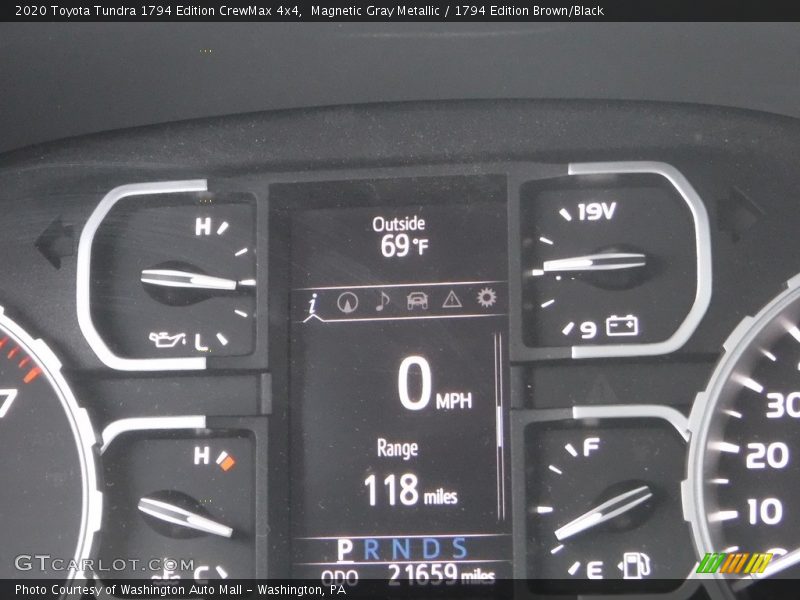 Magnetic Gray Metallic / 1794 Edition Brown/Black 2020 Toyota Tundra 1794 Edition CrewMax 4x4