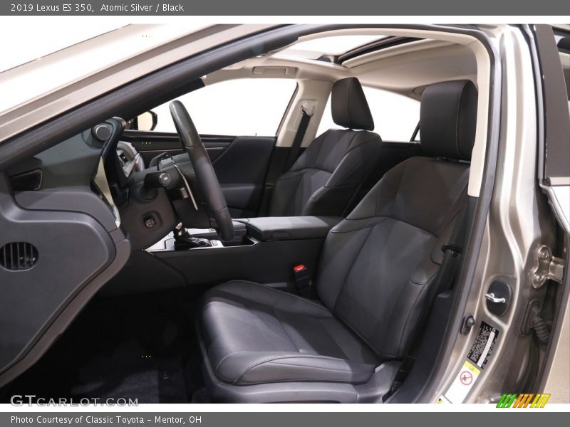 Atomic Silver / Black 2019 Lexus ES 350