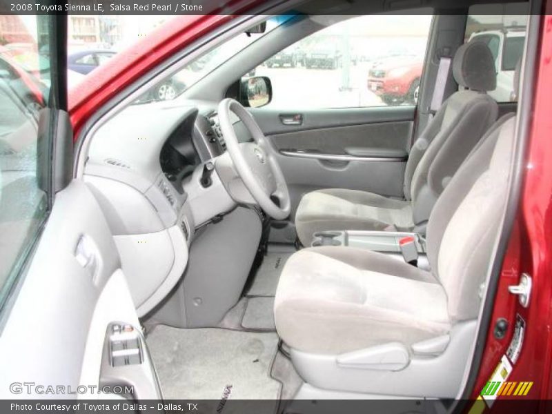 Salsa Red Pearl / Stone 2008 Toyota Sienna LE