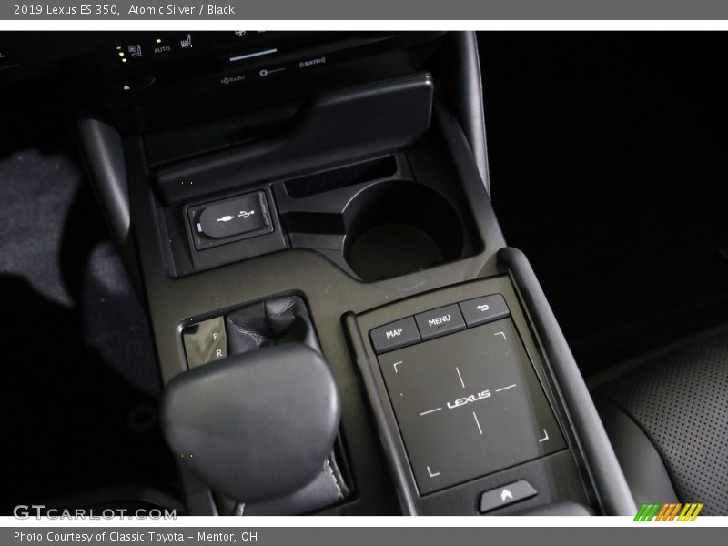 Atomic Silver / Black 2019 Lexus ES 350