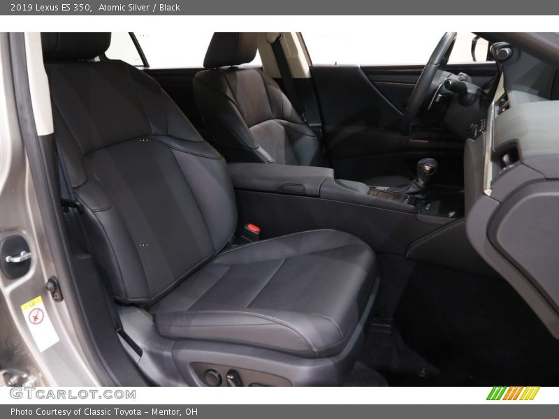 Atomic Silver / Black 2019 Lexus ES 350