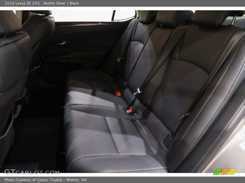 Atomic Silver / Black 2019 Lexus ES 350