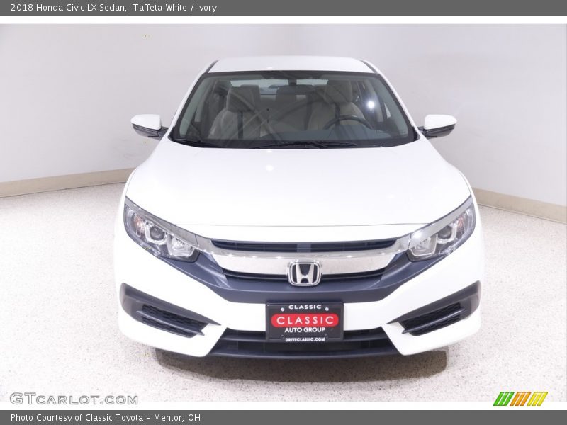 Taffeta White / Ivory 2018 Honda Civic LX Sedan