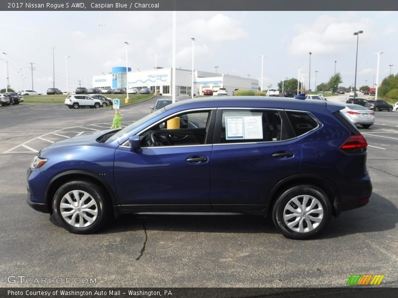 Caspian Blue / Charcoal 2017 Nissan Rogue S AWD