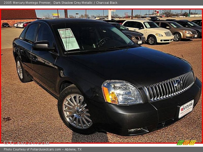 Dark Shadow Grey Metallic / Charcoal Black 2005 Mercury Montego Premier