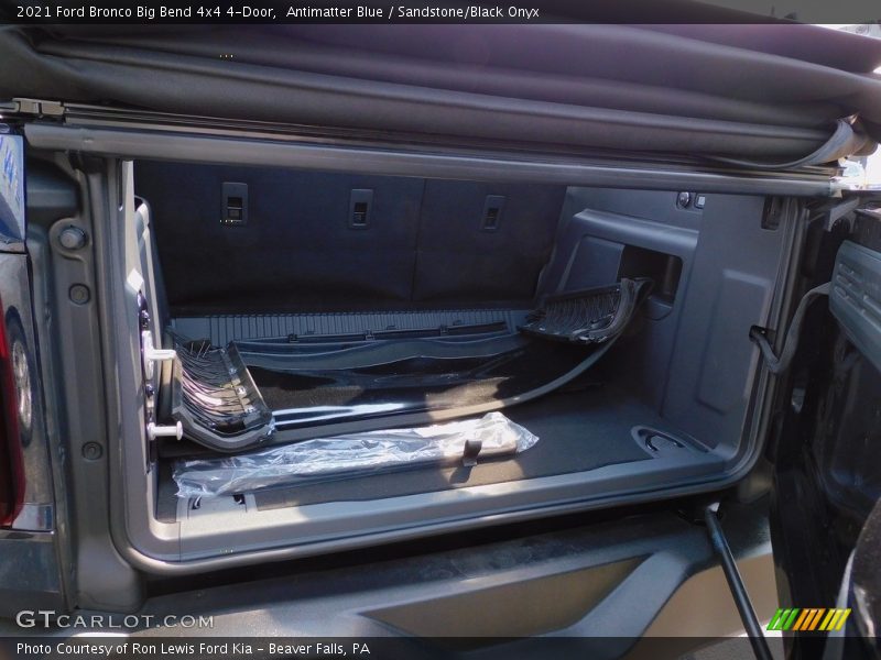 Antimatter Blue / Sandstone/Black Onyx 2021 Ford Bronco Big Bend 4x4 4-Door