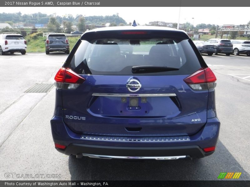 Caspian Blue / Charcoal 2017 Nissan Rogue S AWD