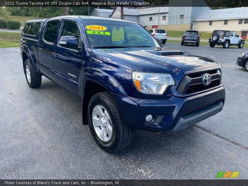 Nautical Blue Metallic / Graphite 2013 Toyota Tacoma V6 SR5 Double Cab 4x4