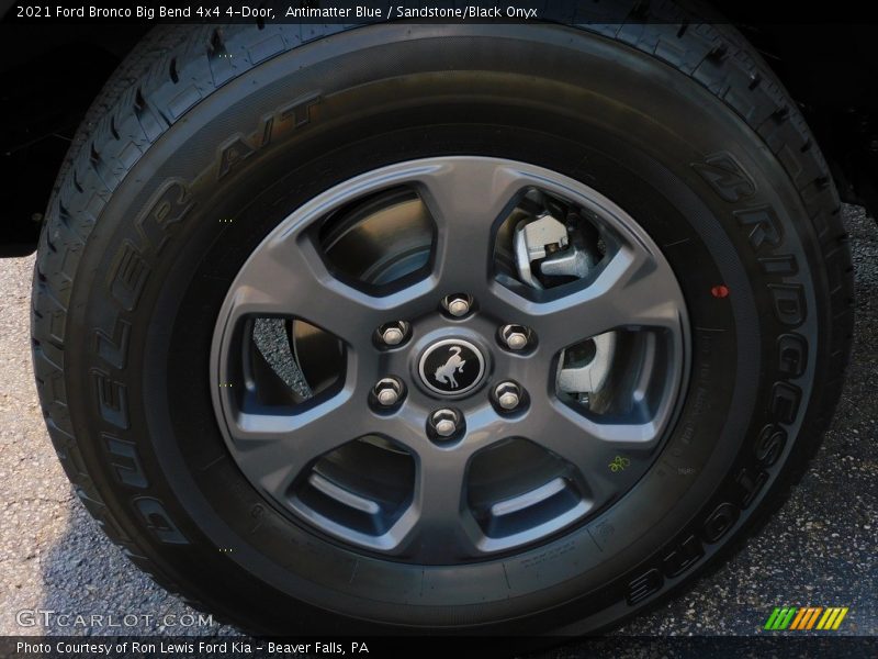 Antimatter Blue / Sandstone/Black Onyx 2021 Ford Bronco Big Bend 4x4 4-Door