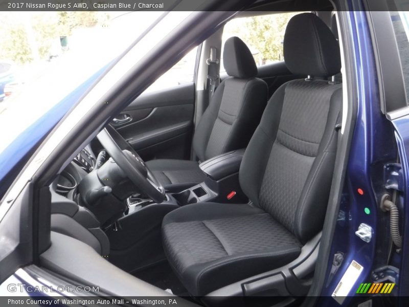 Caspian Blue / Charcoal 2017 Nissan Rogue S AWD