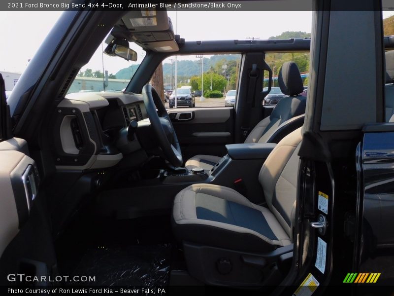 Antimatter Blue / Sandstone/Black Onyx 2021 Ford Bronco Big Bend 4x4 4-Door