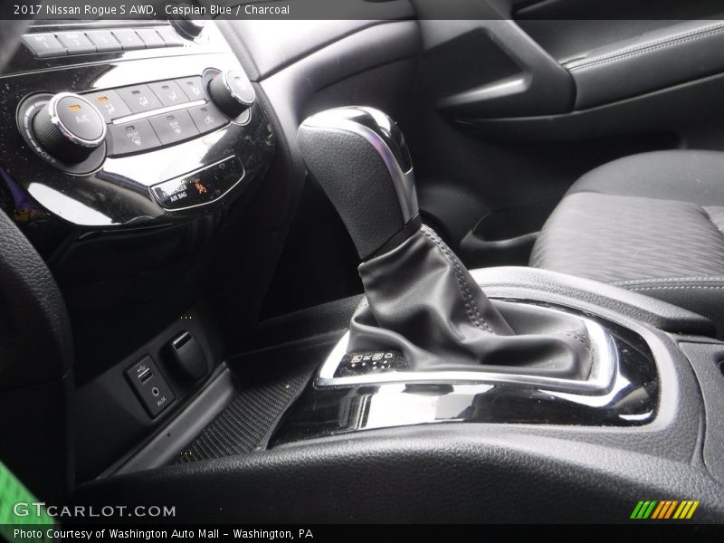Caspian Blue / Charcoal 2017 Nissan Rogue S AWD