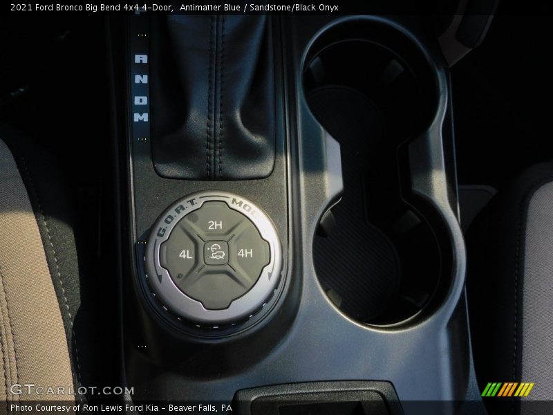 Antimatter Blue / Sandstone/Black Onyx 2021 Ford Bronco Big Bend 4x4 4-Door