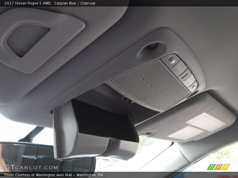 Caspian Blue / Charcoal 2017 Nissan Rogue S AWD