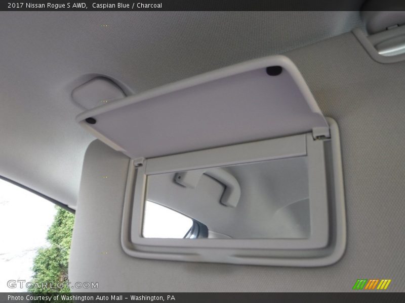 Caspian Blue / Charcoal 2017 Nissan Rogue S AWD