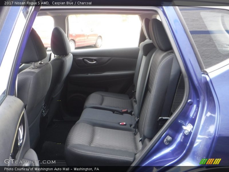 Caspian Blue / Charcoal 2017 Nissan Rogue S AWD