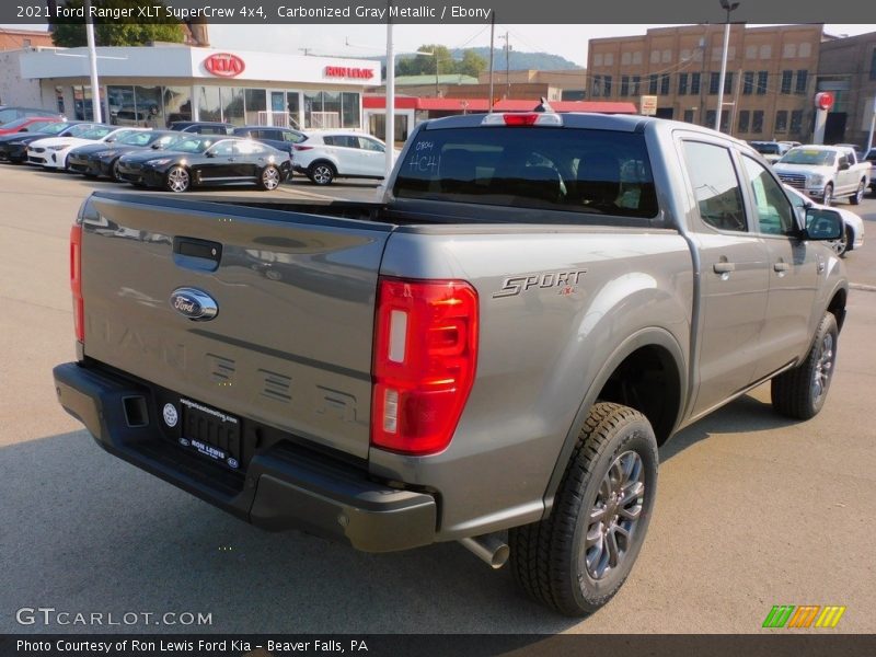 Carbonized Gray Metallic / Ebony 2021 Ford Ranger XLT SuperCrew 4x4