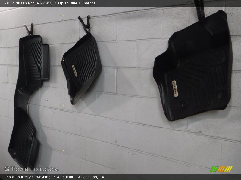 Caspian Blue / Charcoal 2017 Nissan Rogue S AWD