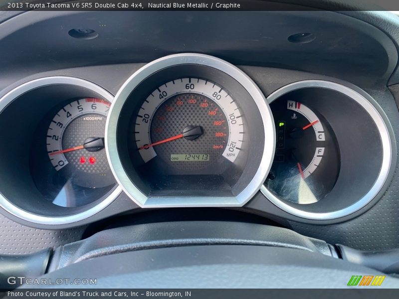 Nautical Blue Metallic / Graphite 2013 Toyota Tacoma V6 SR5 Double Cab 4x4