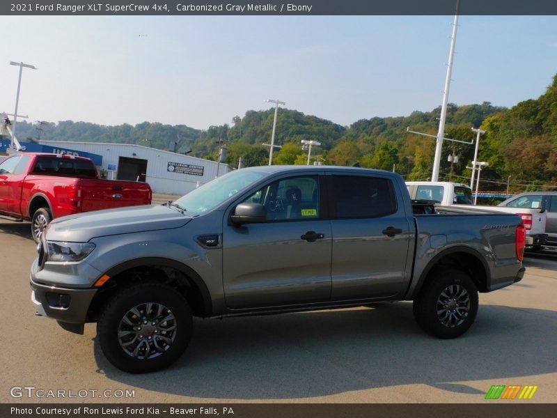 Carbonized Gray Metallic / Ebony 2021 Ford Ranger XLT SuperCrew 4x4