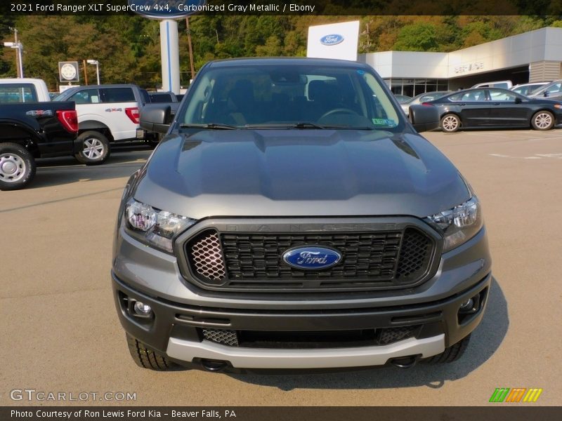 Carbonized Gray Metallic / Ebony 2021 Ford Ranger XLT SuperCrew 4x4