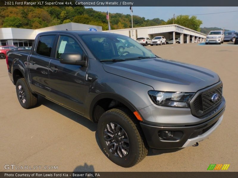 Front 3/4 View of 2021 Ranger XLT SuperCrew 4x4