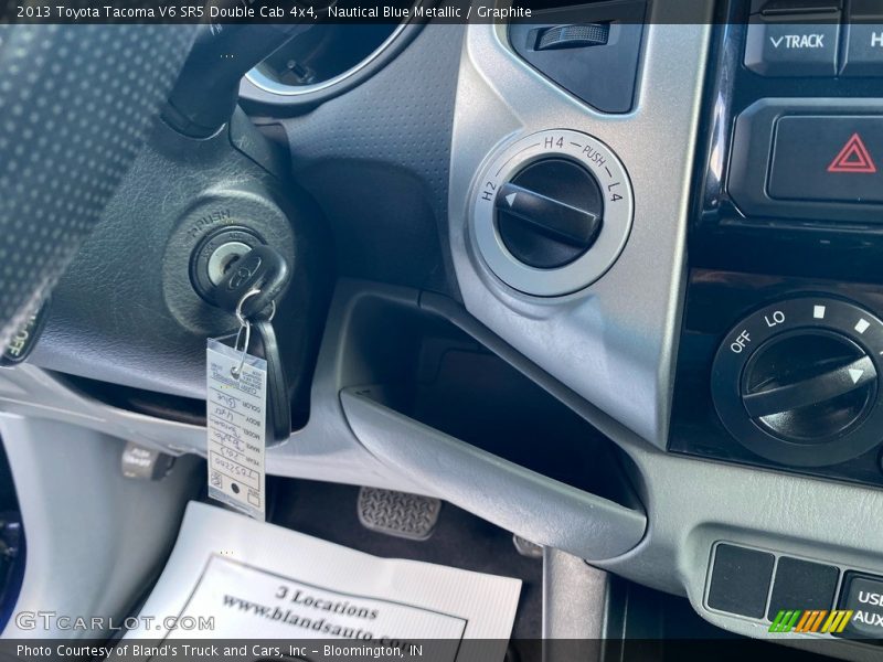 Nautical Blue Metallic / Graphite 2013 Toyota Tacoma V6 SR5 Double Cab 4x4