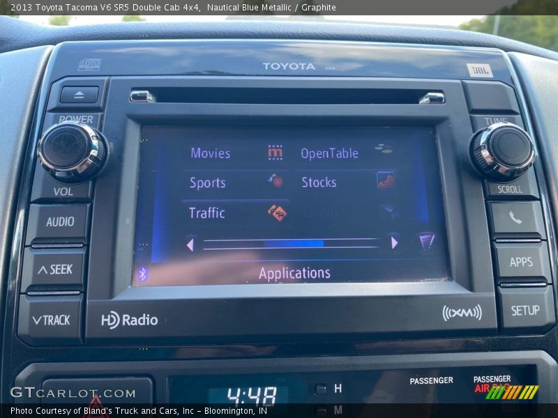 Nautical Blue Metallic / Graphite 2013 Toyota Tacoma V6 SR5 Double Cab 4x4