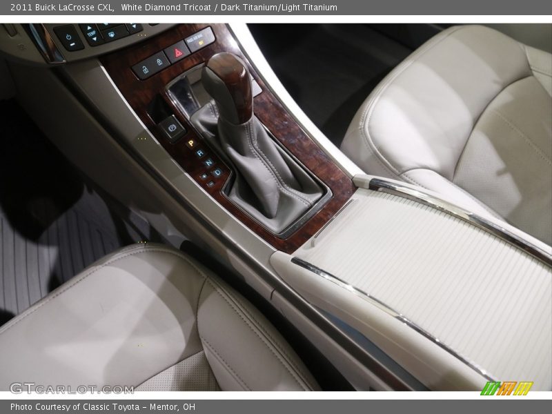 White Diamond Tricoat / Dark Titanium/Light Titanium 2011 Buick LaCrosse CXL