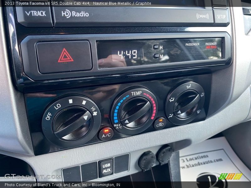 Nautical Blue Metallic / Graphite 2013 Toyota Tacoma V6 SR5 Double Cab 4x4