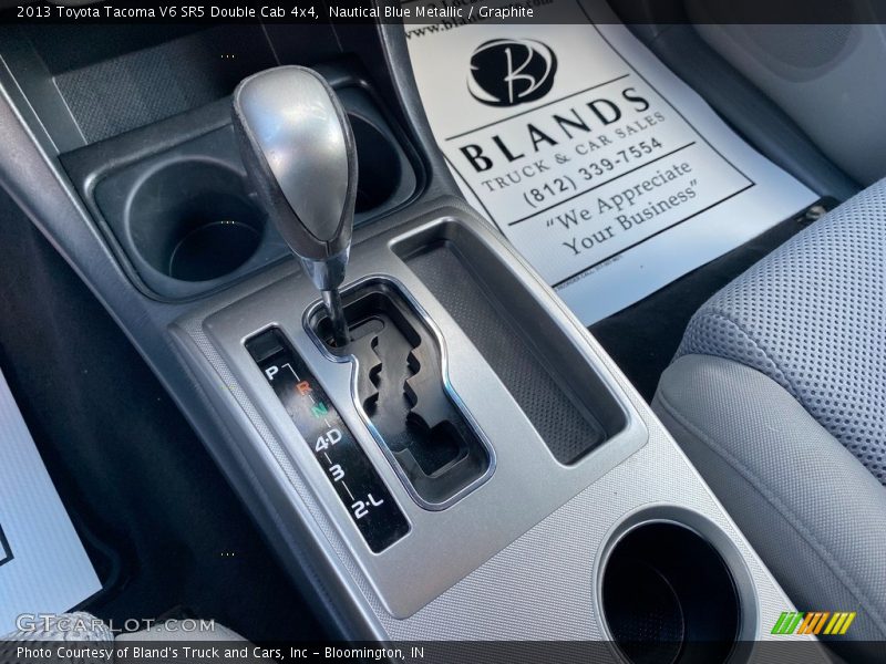 Nautical Blue Metallic / Graphite 2013 Toyota Tacoma V6 SR5 Double Cab 4x4