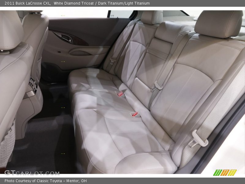 White Diamond Tricoat / Dark Titanium/Light Titanium 2011 Buick LaCrosse CXL