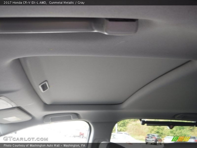 Gunmetal Metallic / Gray 2017 Honda CR-V EX-L AWD