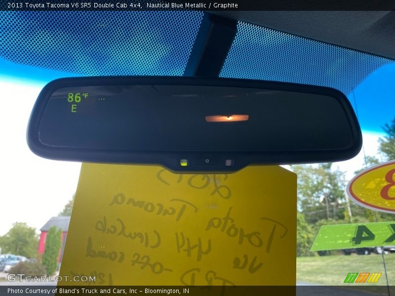 Nautical Blue Metallic / Graphite 2013 Toyota Tacoma V6 SR5 Double Cab 4x4