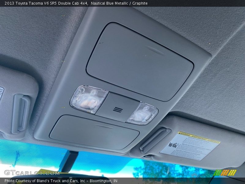 Nautical Blue Metallic / Graphite 2013 Toyota Tacoma V6 SR5 Double Cab 4x4