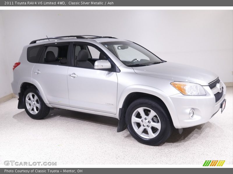 Classic Silver Metallic / Ash 2011 Toyota RAV4 V6 Limited 4WD