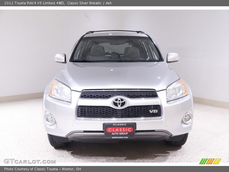 Classic Silver Metallic / Ash 2011 Toyota RAV4 V6 Limited 4WD