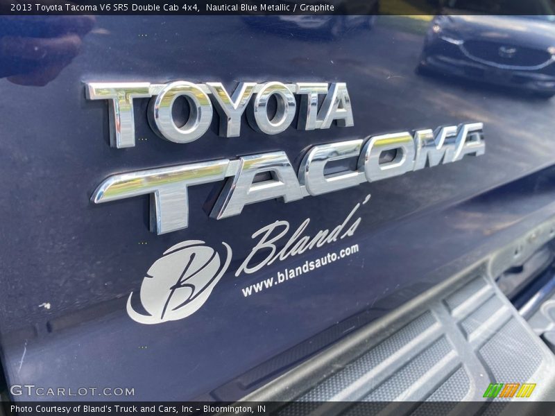 Nautical Blue Metallic / Graphite 2013 Toyota Tacoma V6 SR5 Double Cab 4x4