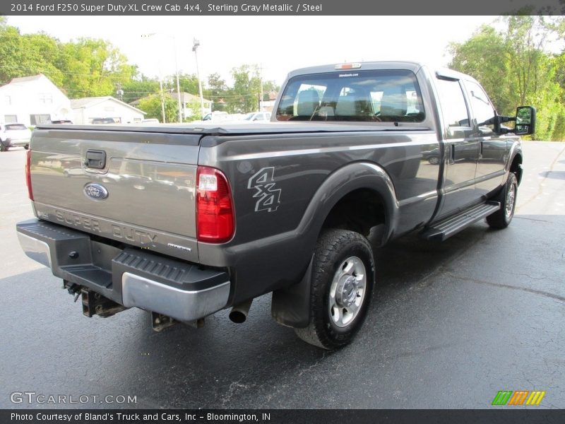 Sterling Gray Metallic / Steel 2014 Ford F250 Super Duty XL Crew Cab 4x4